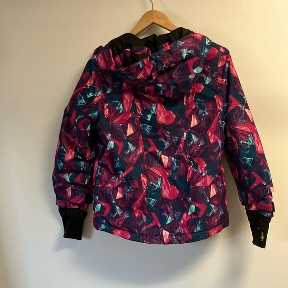 Rip zone women’s M Colorful Geometric Print ski Jacket - Picture 8 of 8